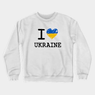 I Love Ukraine Crewneck Sweatshirt